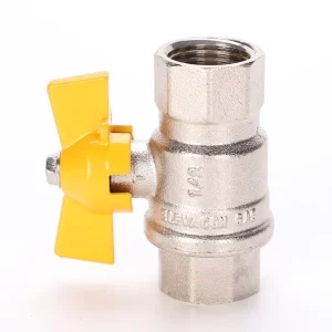 Brass Water Ball Valves with Aluminium Steel Handle