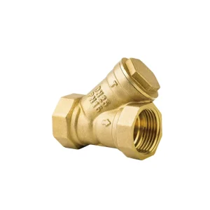 Brass Y shaped Ball Valve Filter Water Filter