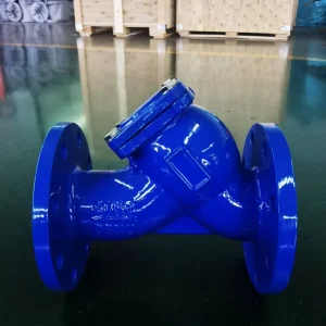 British and German Y-shaped Filters Available with Threaded or Flanged Connections Ranging From 1 Inch to 24 Inches