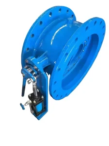 Butterfly Type Micro Resistance Slow Closing Check Valve Noise Reducing Shock Buffering Water Valve 4 Inch Port Size EPDM