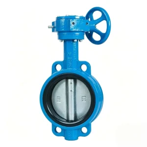 Butterfly Valve Concentric Rubber Lined Metal Seated Soft Seated Wafer Type Manual Operated OEM Water Water Supply Drainage
