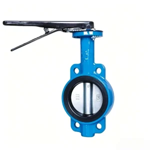 Butterfly Valve Concentric Rubber Lined Metal Seated Soft Seated Wafer Type Manual Operated Water Valve OEM