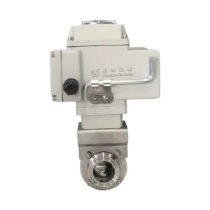 Butterfly Valve Electric Modulating Butterfly Valve for Heating Pipeline Chemical Medium Flow Precise Adjustment