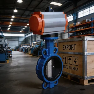 Butterfly Valve Lug Body with Actuator Ductile Iron Wafer Butterfly Valve D341X Fire Protection