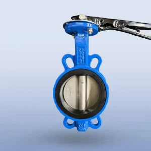 Butterfly Valve Manual Ductile Iron Body SS416 Disc Nickel Plated Flexible Seat for Water Pipes