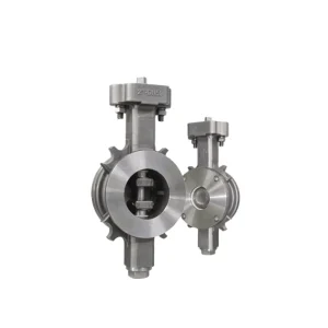 Butterfly Valve Stainless Steel SS316 Body PTFE Seated Wafer High Performance Butterfly Valve