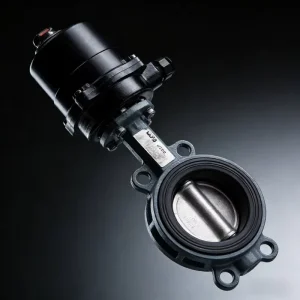 Butterfly Valve Wafer Type Electric Regulating Valve Actuator Water Switch Valve DN40 Normal Temperature