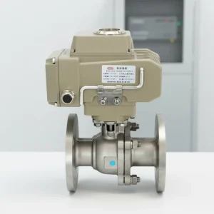 C800 SS304 SS316 Carbon Steel Stainless Steel 2 Inch 3 Inch 2/2 Way Motorized Electric Ball Valve with 4 20ma Electric Actuator