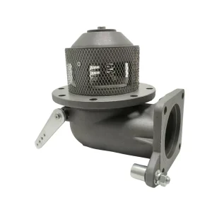 C804CS 100 Manual Emergency Shut off Truck Valve Aluminum Flange end 600kPa Port Size 4 Oil Medium Temperature