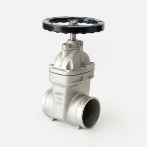 CE Certification Electric Pneumatic Manual Clamp Gate Valve 4 Inch PN16 CF8 Clamp Gate Valve