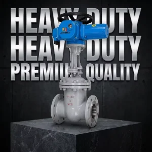 CE Certified Stable Performance Easy Maintenance DN50 DN600 for Normal Temp Water Pipeline Electric Gate Valves