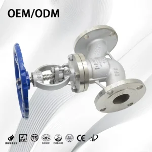 CF3/CF3M OEM High Temperature Stainless Steel Cast Steel Stop Valve Manual Globe Valve Flange