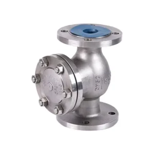 CF8 Stainless Steel Spring Check Valve Wafer Type Low Pressure Pipeline Fitting