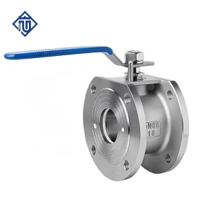 CF8 Stainless Steel Wafer Manual Floating Ball Valve with PTFE Seat