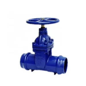 CF8M Socket End Gate Valve with Non Rising Stem