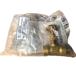CFF250G Brass Cryogenic Needle Valve for Bulk Vessel Gas Gauge Isolation Lines, 1/4 in