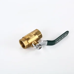 CHFM Brass Ball Vavle Model 201 Double Female Thread (F F) 3 4″(DN20) 0 120℃ 1.6Mpa OEM