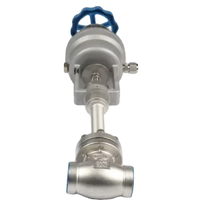 CHUANLI DJ661F 40P Pneumatic Low Temperature Emergency Cut Off Globe Valve with Stop Structure