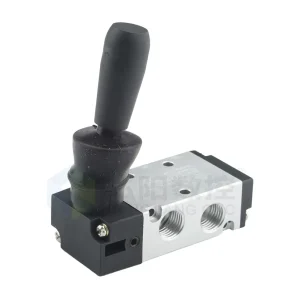 CNC Woodworking Machine Spare Parts 4H210-08 Lever Operated Manual Gas Valve 5/2 Way Exhaust Directional Valve
