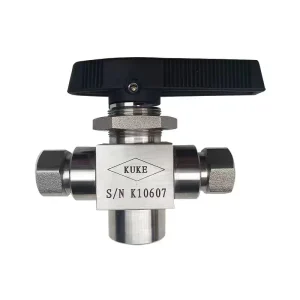 CNG Natural Gas Refueling Machine Two-Position Three-Way Hand Gun Valve High-Pressure Ball Valve