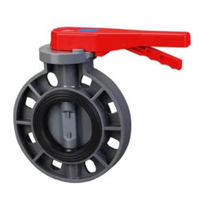 COVNA B2Bclearance Sale Anti Corrosion Flange Type Sea Water Plastic CPVC PVC Wafer 6 Inch Butterfly Valve