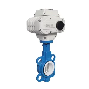 COVNA B2Bclearance Sale Stainless Steel Electrical Actuator Butterfly Valve Motorized Wafer Butterfly Valve