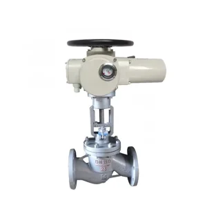 COVNA Class 300 DN50 Flanged Multi Turn Electric Actuator Stainless Steel Motorized Globe Valve