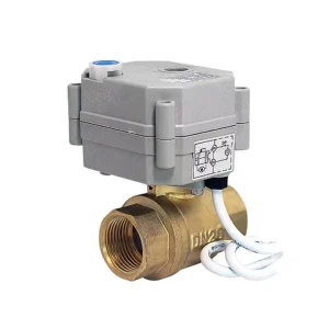 COVNA Smart Wifi Ball Valve 10NM DN8 DN32 Ss304 UPVC DC5V Electric Tuya EweLink Smart Wifi Remote Control Ball Valve For Water