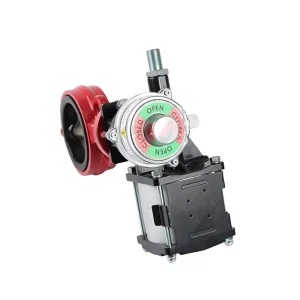CPD Pneumatic Butterfly Valve Cast Iron Body ISO 5211 Interchangeable Actuator Interface Liquid Batching Water