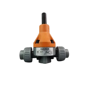 CPVC DN15/20/32/40 Safety, Pressure Reducing and Back Pressure Valve Acid and Alkali Resistant Low Temperature