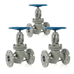 Carbon Steel Flanged Globe Valve DN15 to DN300 PN16 Stop Valve for Industrial Engineering