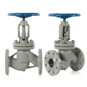 Carbon Steel Globe Valve Flanged Connection PN16 for Chemical and Steam Pipelines Factory Supply