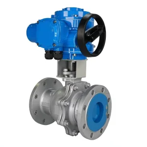 Carbon Steel Intelligent Explosion-proof Electric Ball Valve OEM High Temperature Base for Water
