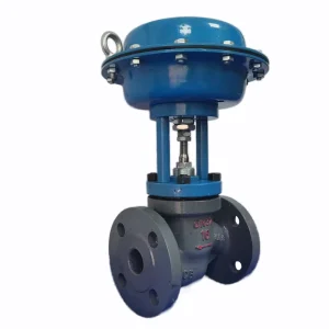 Carbon Steel Pneumatic Single Seated Shut-off Valve ZMQP-PN16 Pneumatic Diaphragm Globe Valve for Steam