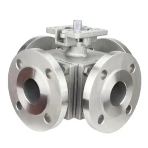 Carbon Steel Stainless Steel Four-way Fixed Ball Valve
