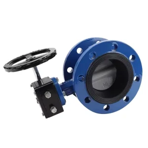Carbon Steel WCB Factory Direct Sale Wafer Butterfly Valve Gear Operated Triple Eccentric Butterfly Valves