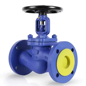 Carbone Steel Bellow Seal DN40 DN50 Flange Control Globe Valve Steam Heat Transfer Oil