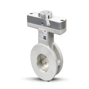 Cast Aluminum Pneumatic Butterfly Valve JVA Model DN50/80/100/150 Manual Automatic Pressure Regulation Wafer-Type Combustion