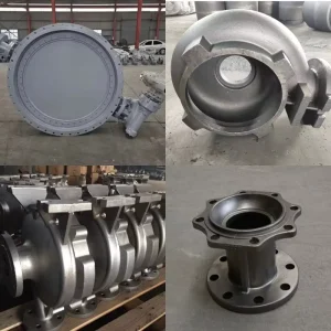 Cast Customization Valve Pump Impeller Bearing Housing Machine Components Parts Casting Die Precision Foundry
