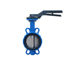 Cast Iron Body Wafer Butterfly Valve with SS316 Disc Lightweight Corrosion Resistant Valve for Marine
