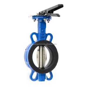Cast Iron Butterfly Valve Control Water Irrigation Engineering Handle Driven Manual 3 Year Warranty Multi size DN50 DN300