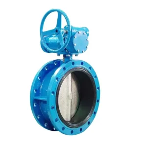 Cast Iron Butterfly Valve DN200 16 PN 10 16 Manual Water Application General Purpose Nickel Plated 18 Month Warranty