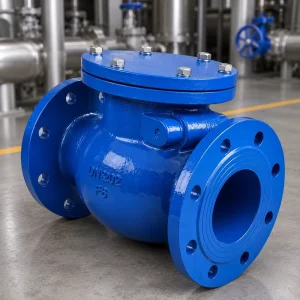 Cast Iron Flanged Swing Check Valve PN10 PN16 Non-Return Valve Manual Water Valve