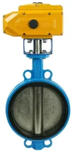 Cast Iron GGG50 Ball Valve WBV1413E-2W-Fb-H 16 Bar Compact Flanged Pneumatic Valve