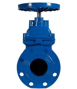 Cast Iron Manual Gate Valve Soft Seal Valve for Water