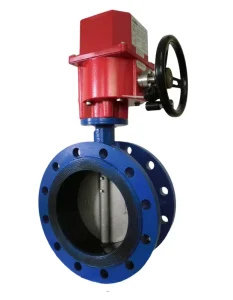 Cast Iron Stainless Steel Plastic Electric Actuator Butterfly Valve