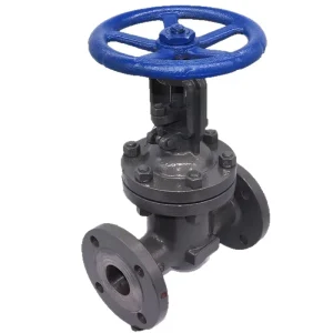 Cast Steel Gate Valve Flanged Manual Carbon Steel Wedge Type for High Temperature Steam