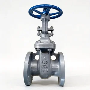 Cast Steel Gate Valve WCB 150LB API 600 ANSI B16.34 Flanged OSY Rising Stem Carbon Material Oil Gas Refinery Industrial