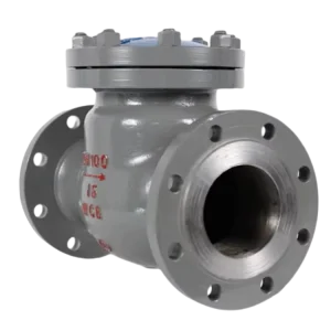 Cast Steel Swing Check Valve WCB Flanged End Class 150 High Temperature Water ISO9001 Certified