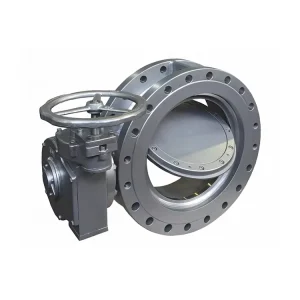 Cast Steel Triple Eccentric Flange Butterfly Valve Metal Seated Butterfly Valve